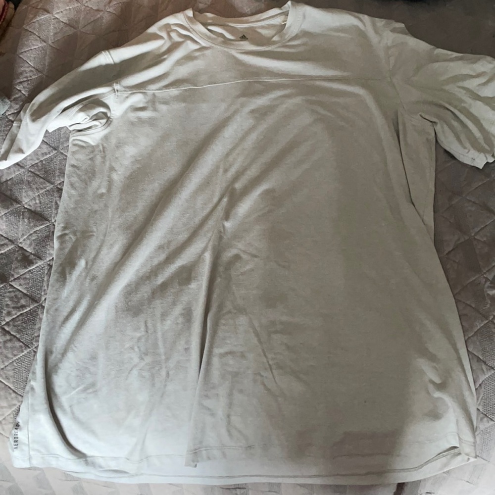 Light Grey Adidas Men’s Athletic Shirt